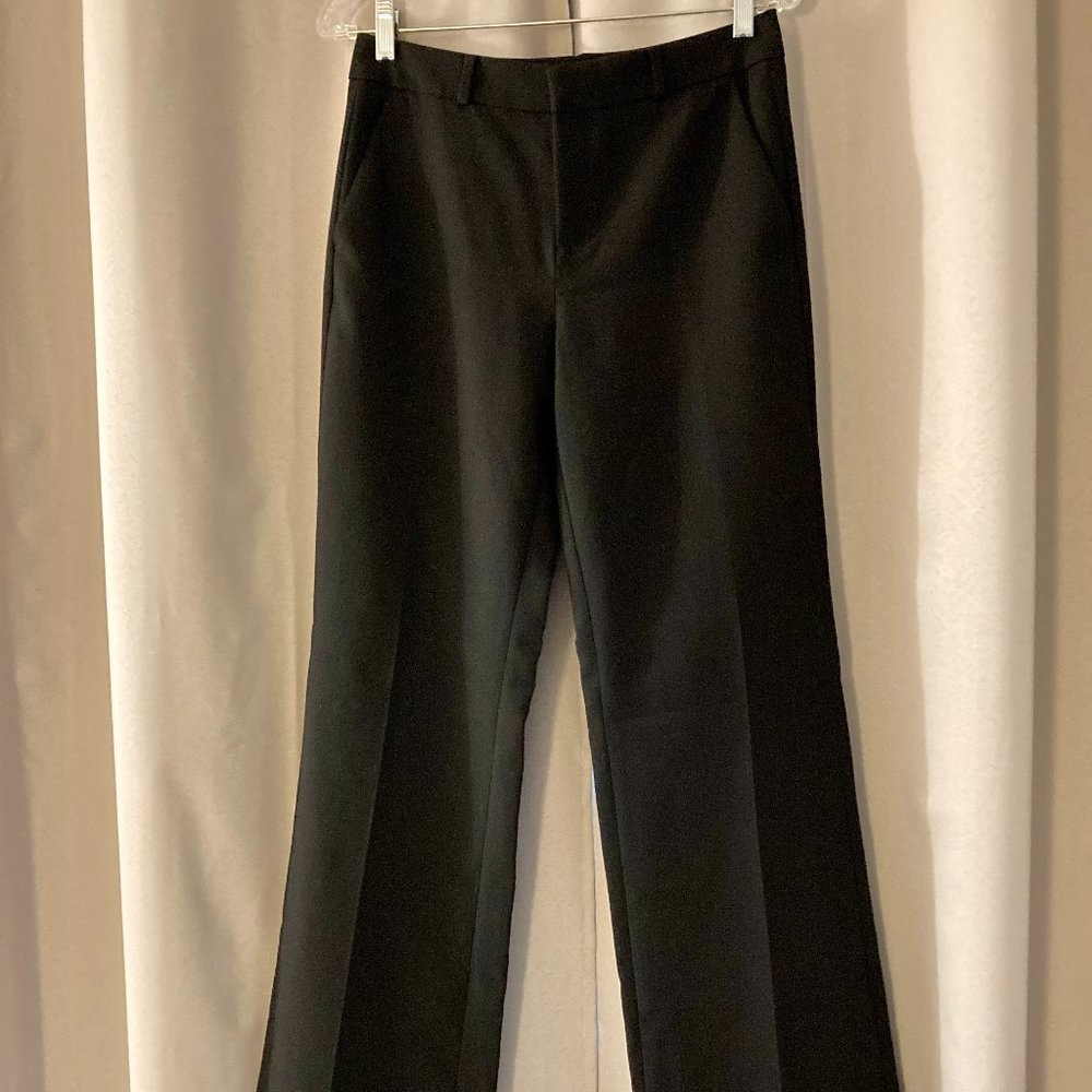 NWOT Banana Republic "Blake" Black Dress Pants, size 2 Long